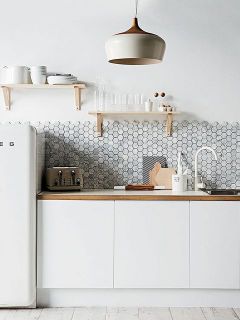 azulejos-cocina-blancos-hexagonales