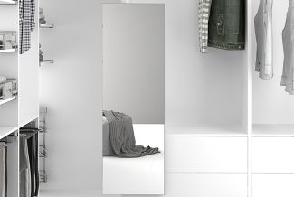 Espejo extraíble para armario vestidor