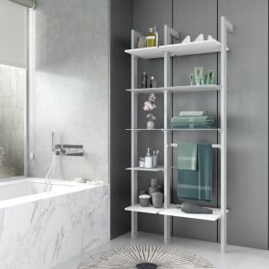 Estantería modular para el cuarto de baño