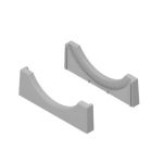 Embellecedor ABS gris