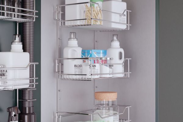 estante productos limpieza